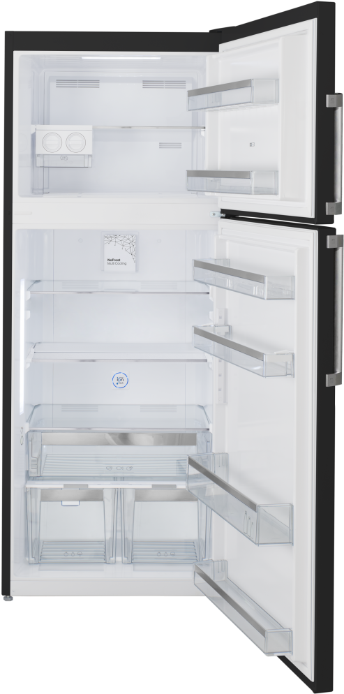 Vestel Nf480edx A - Double Door Whirlpool Refrigerator, HD Png Download PNG image with a transparent background, free high-resolution download