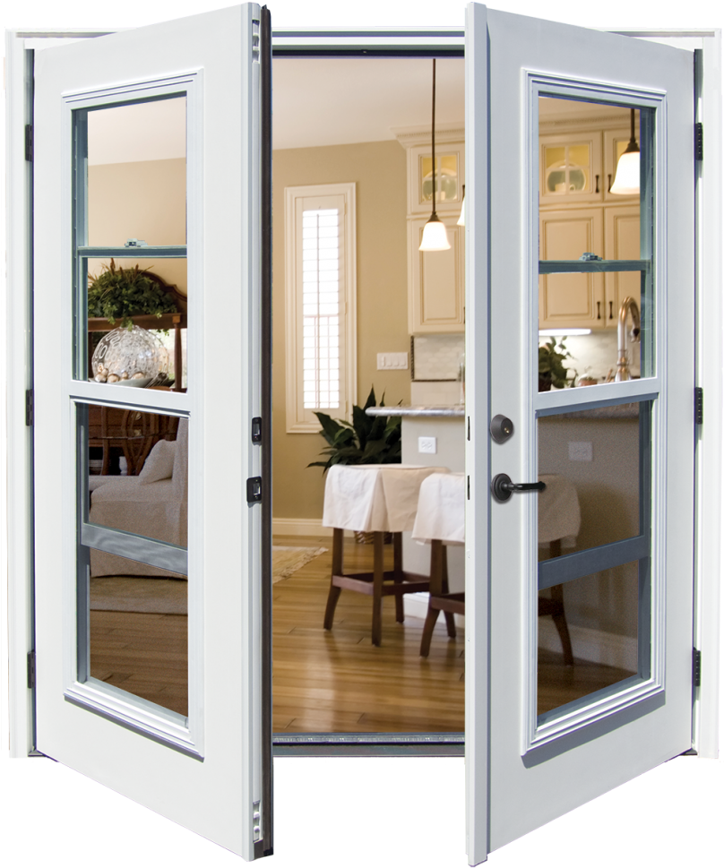 Open Door View Into Living Room