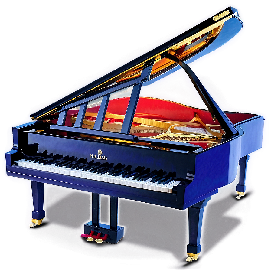 Open Lid Piano Png 05212024