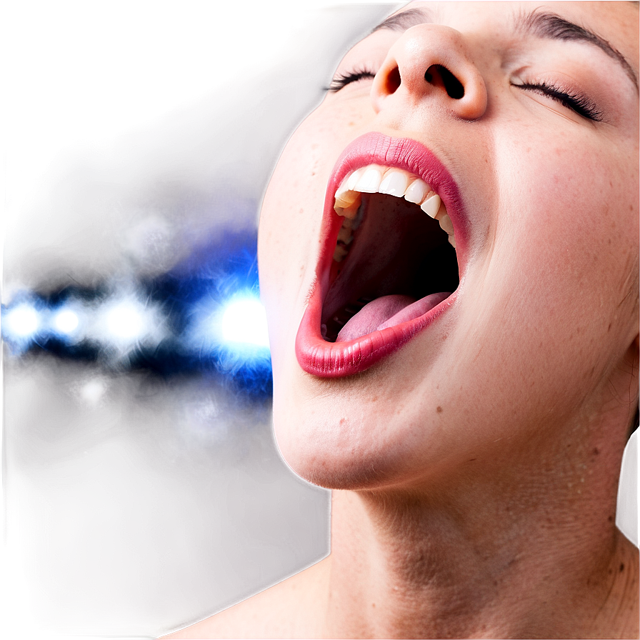 Open Mouth Singing Png Tuk