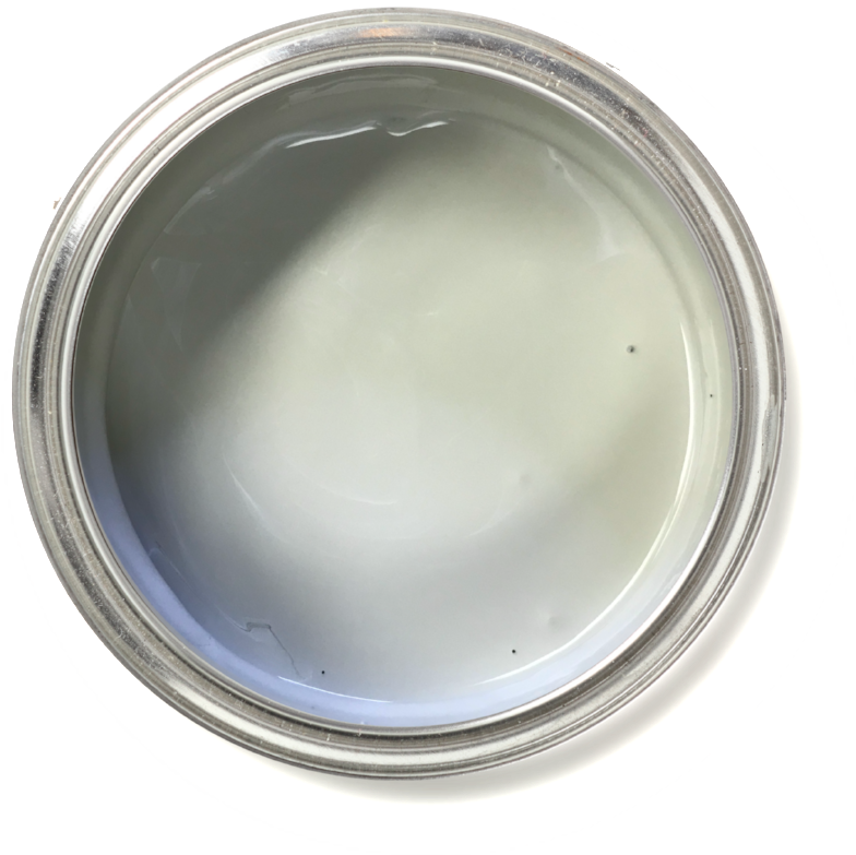 Open Paint Can Top View