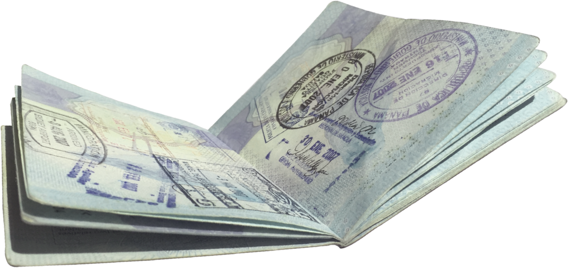 Open Passport Png, Transparent Png PNG with transparent background
