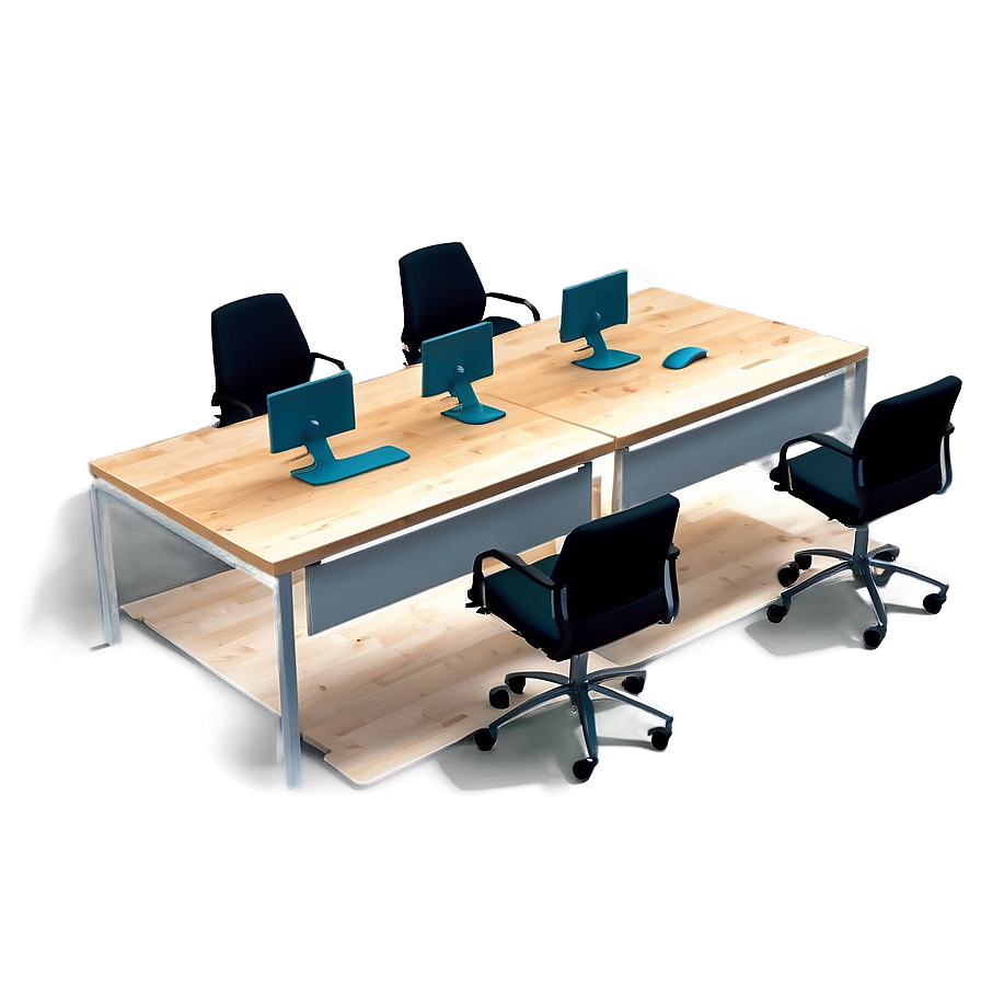 Open Space Office Layout Png 64