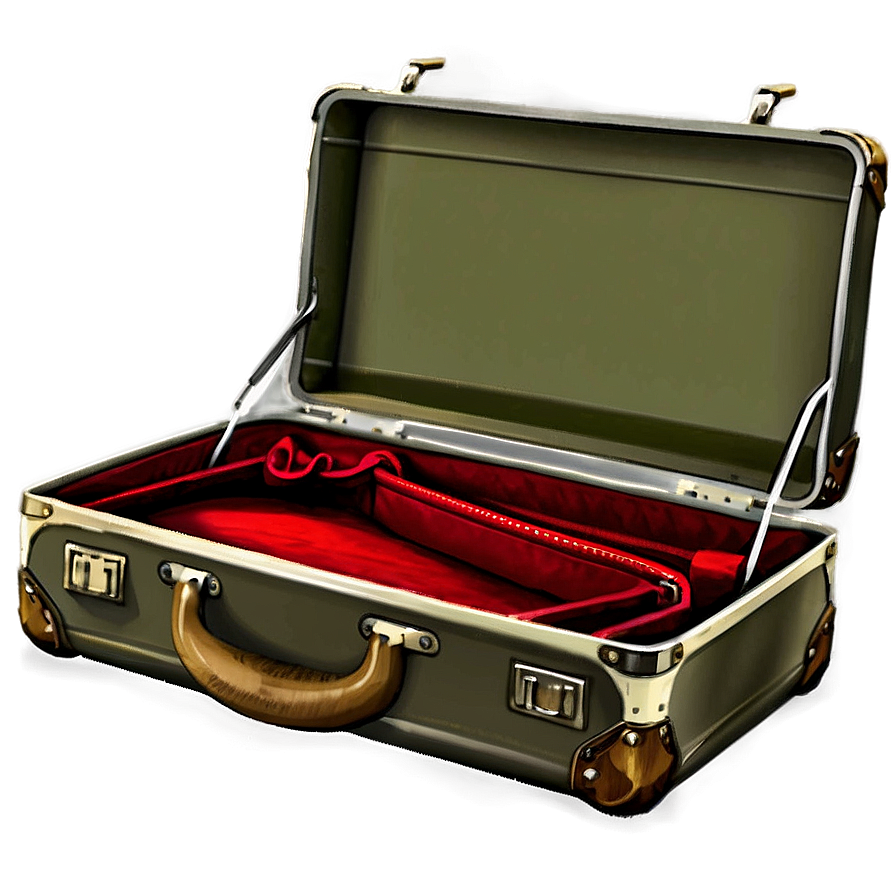 Open Suitcase Png Fbk