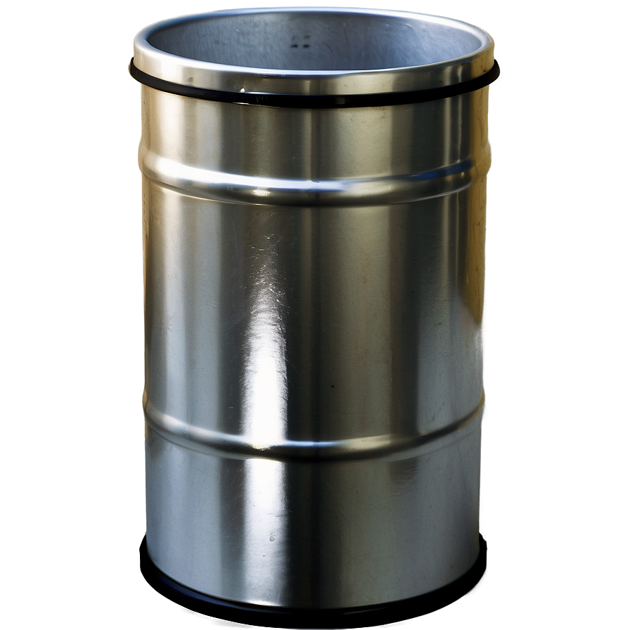 Open Top Bin Metallic Png 06242024