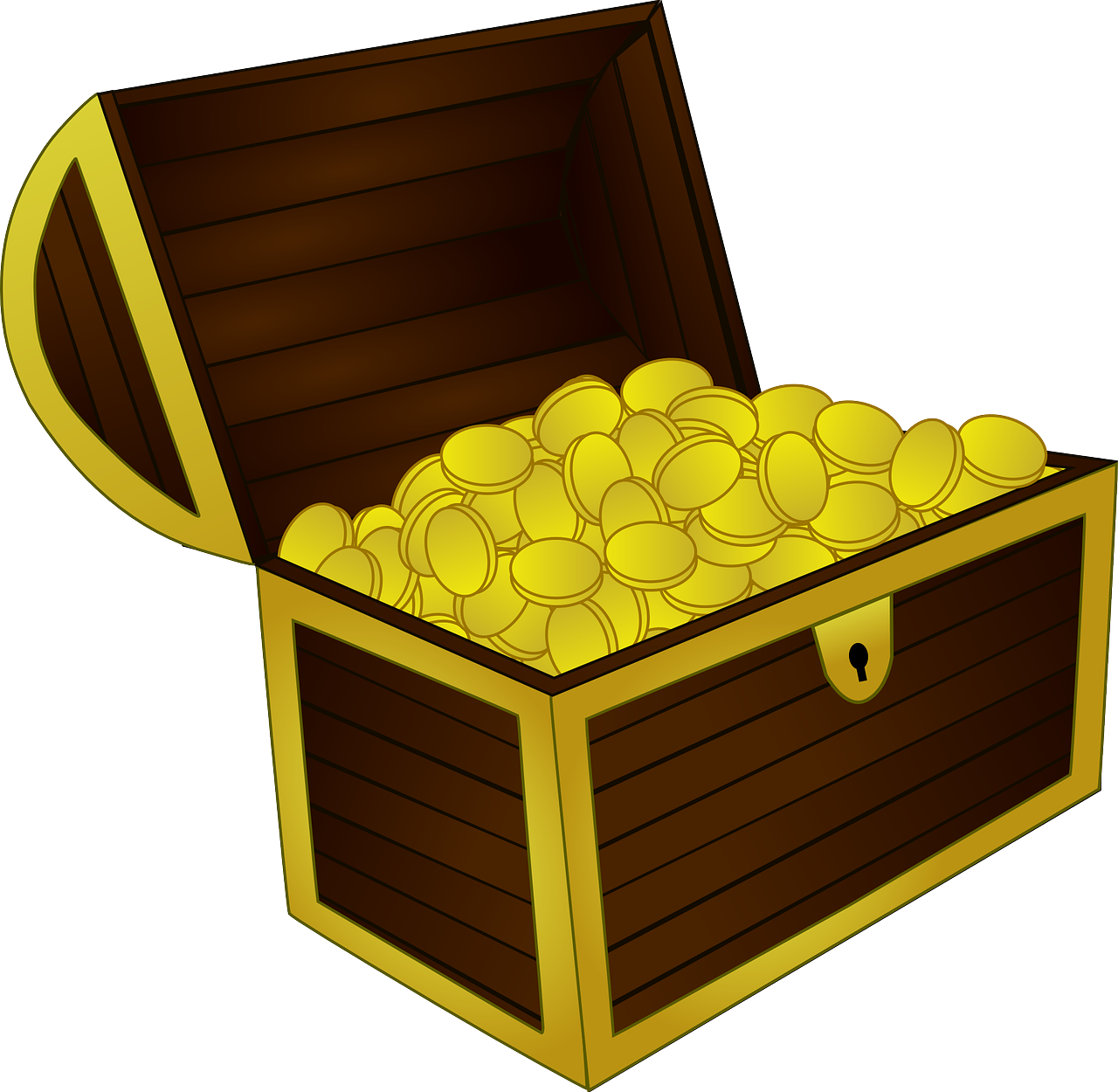 Clipart Treasure Chest, HD Png Download PNG with transparent background