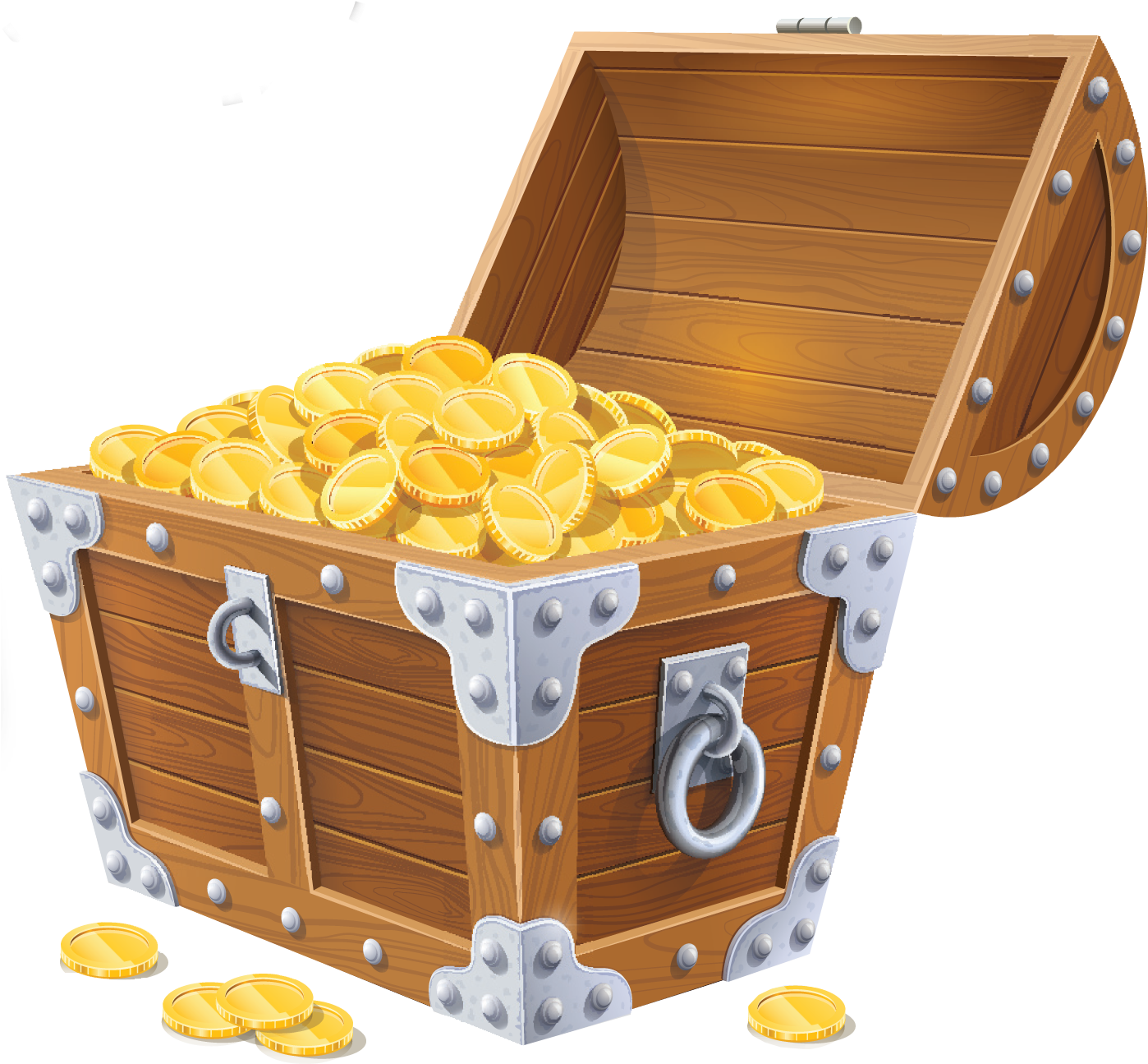 Treasure Chest Png - Treasure Chest Vector Png, Transparent Png PNG with transparent background