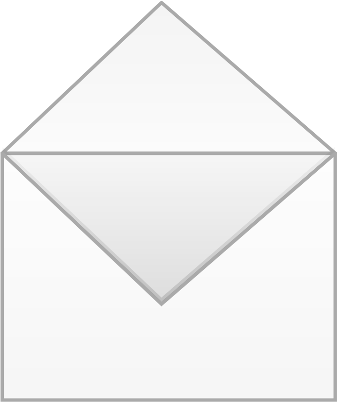 Envelope Clipart Vector Clip Art Free Design Transparent - Open Envelope Clipart, HD Png Download PNG with transparent background