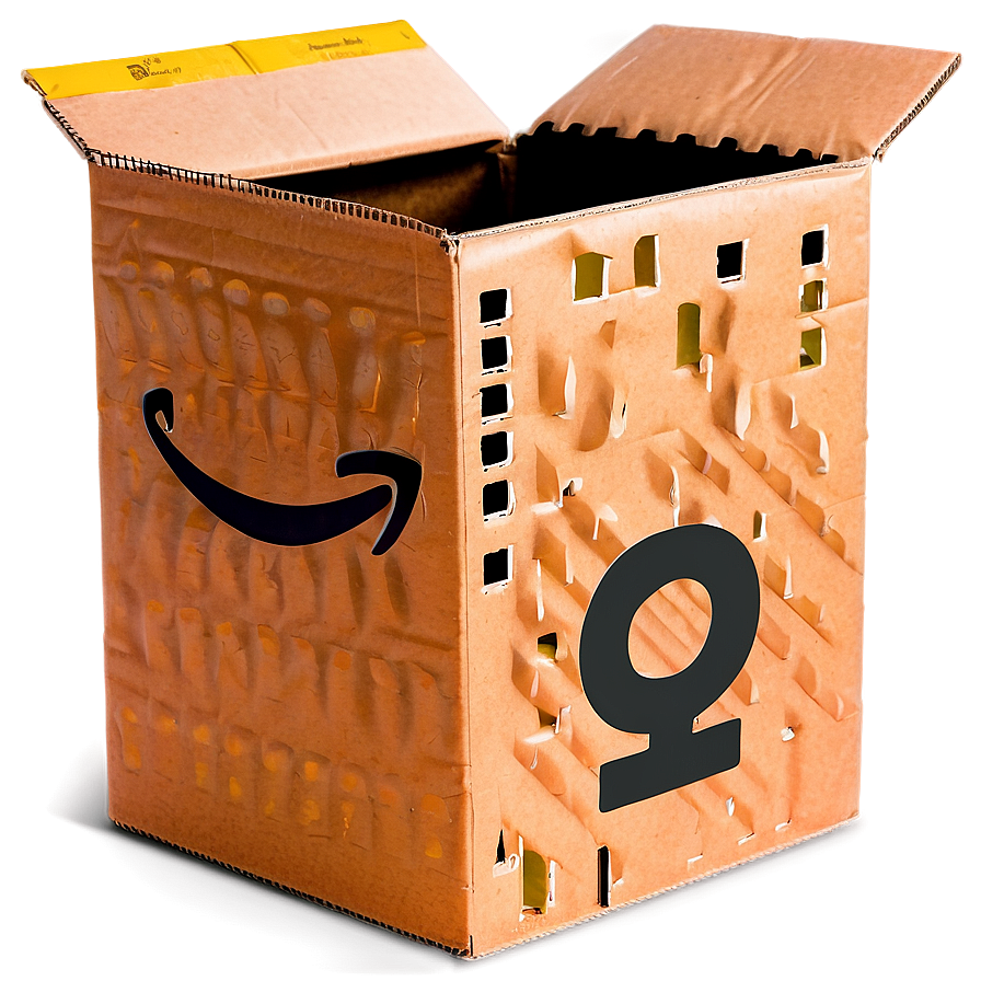 Opened Amazon Box With Contents Png 89