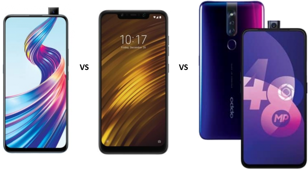 Oppo Smartphone Comparison