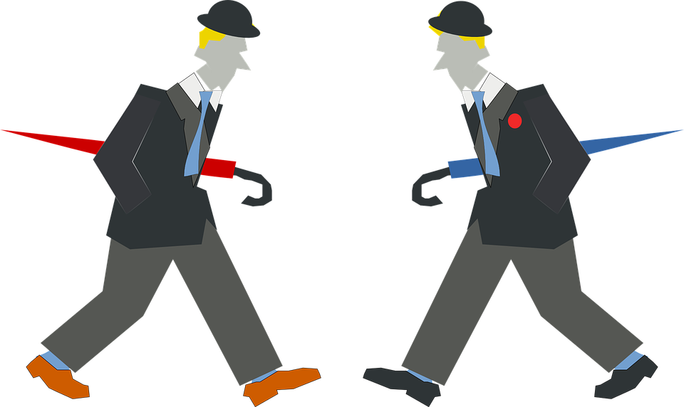 Men, Old, Detectives, Searching, Sherlock Holmes, Hat - Guy Walking Clipart, HD Png Download PNG with transparent background