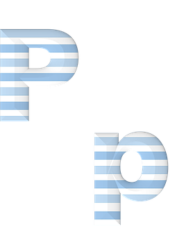 Optical Illusion Letters Pp