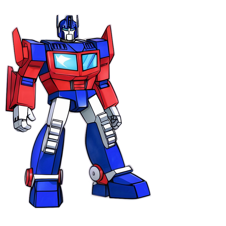 Optimus Prime Animated Series Style Png Jfi97