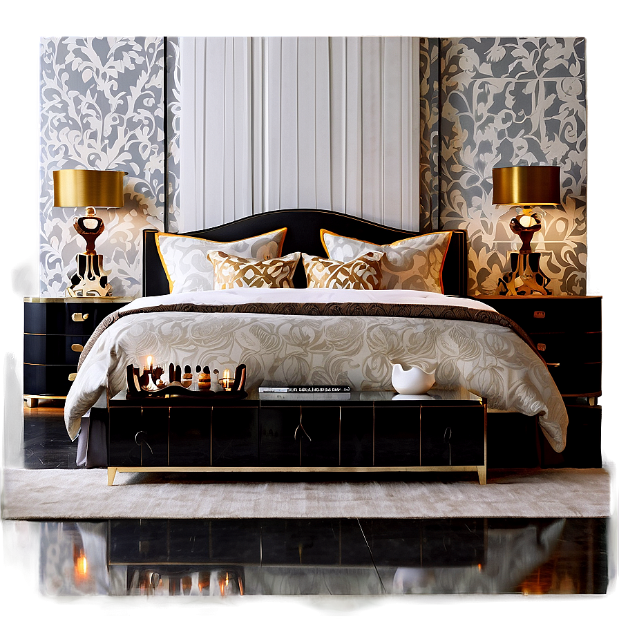 Opulent Master Bedroom Png 06252024