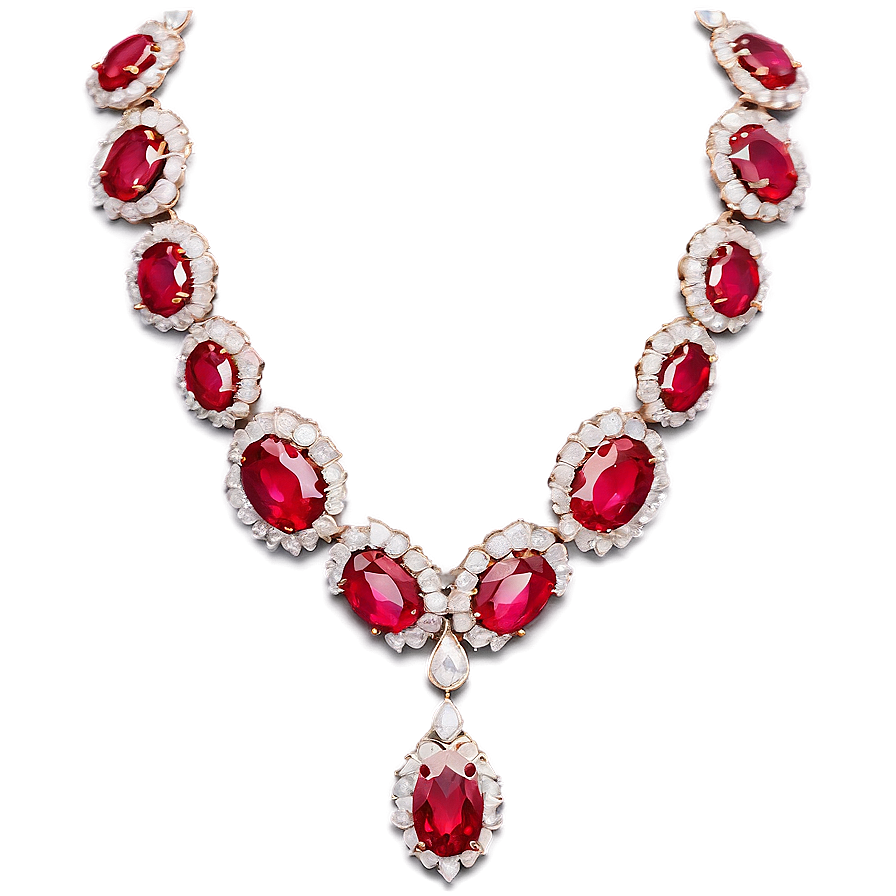 Opulent Ruby Jewelry Png Qop