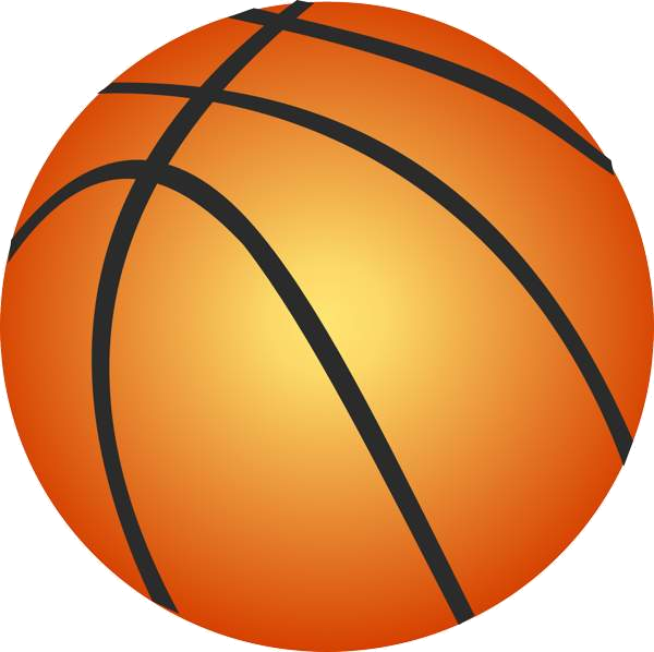 Orange Basketball Clipart