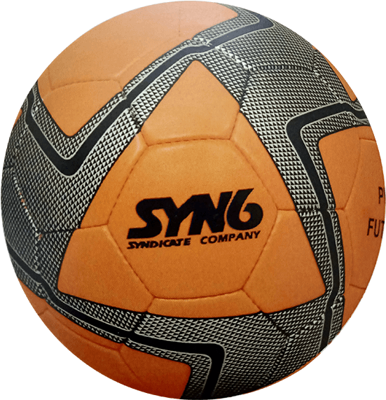 Orange Black Soccer Ball S Y N6