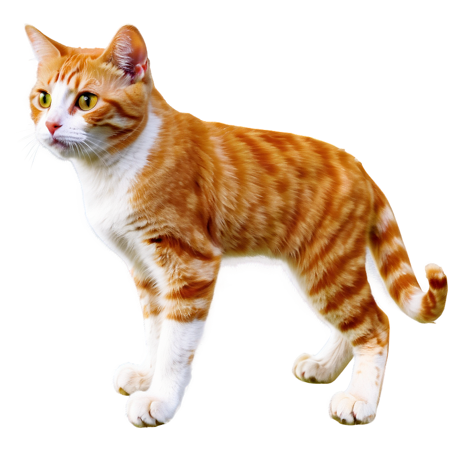 Orange Cat PNG 05232024 PNG image with a transparent background, free high-resolution download