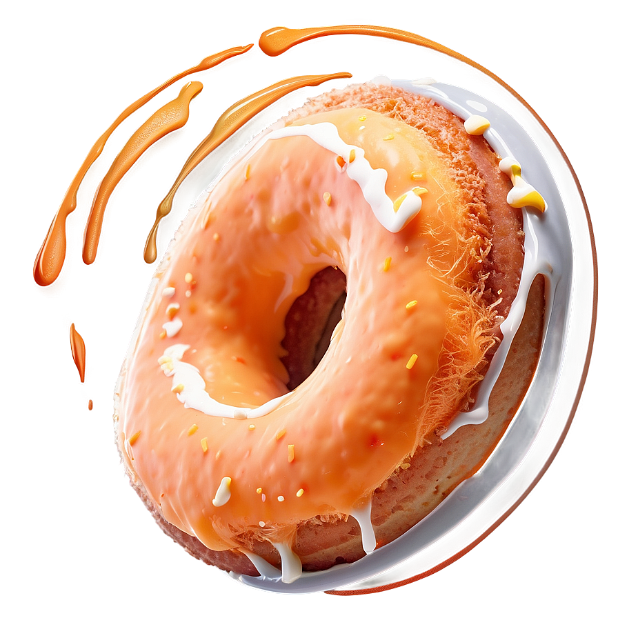 Orange Creamsicle Donut Png Hax