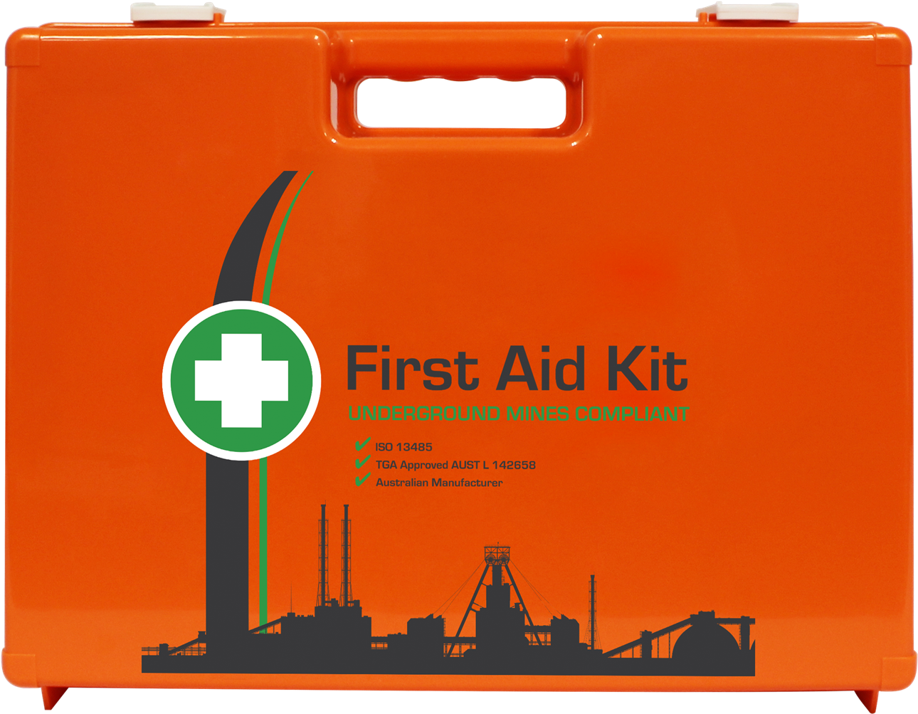 Underground Mining Compliant First Aid Kit - Briefcase, HD Png Download PNG with transparent background