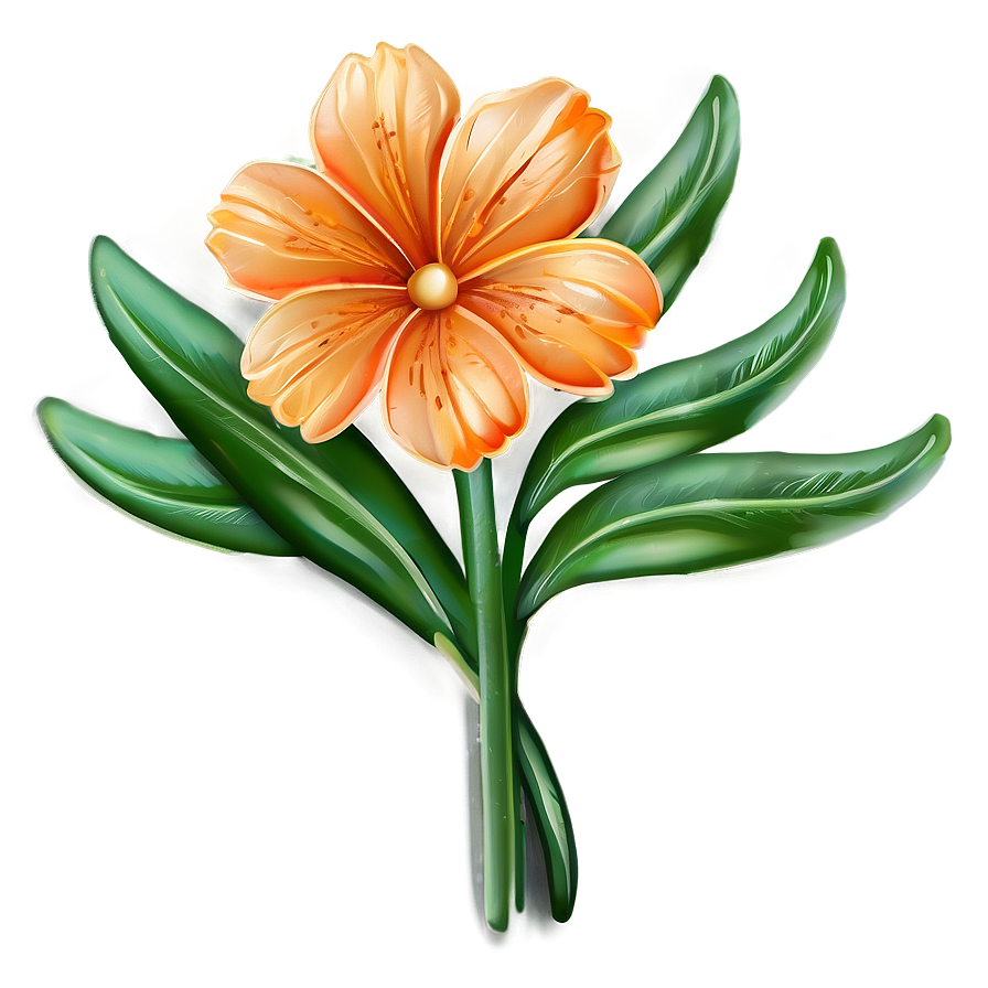 Orange Flower Bouquet Png 42