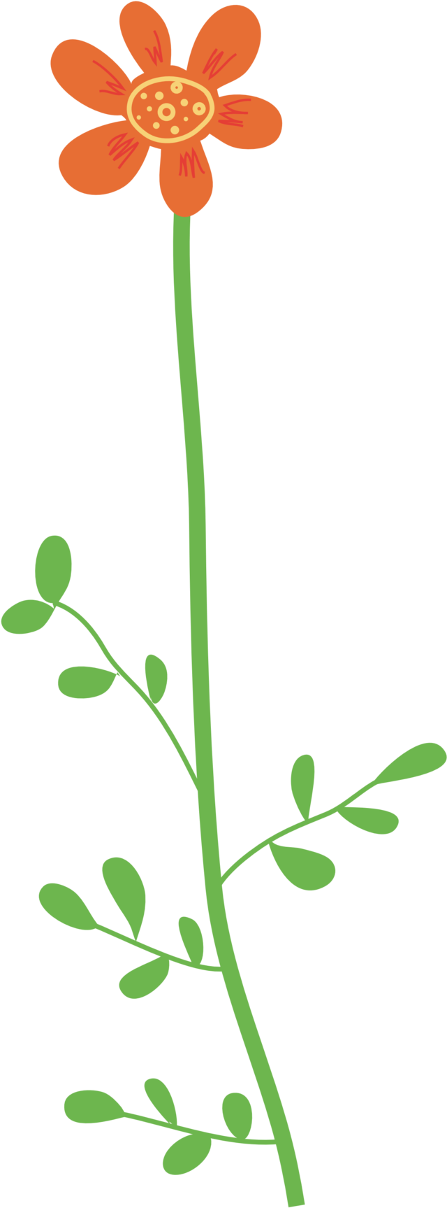 Wild Flower Clipart Clip Arts - Wild Flower Clipart Png, Transparent Png PNG image with a transparent background, free high-resolution download
