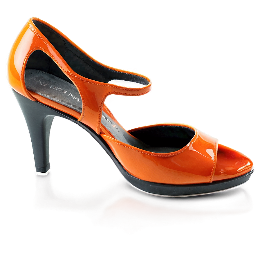 Orange High Heels PNG fkq PNG with transparent background