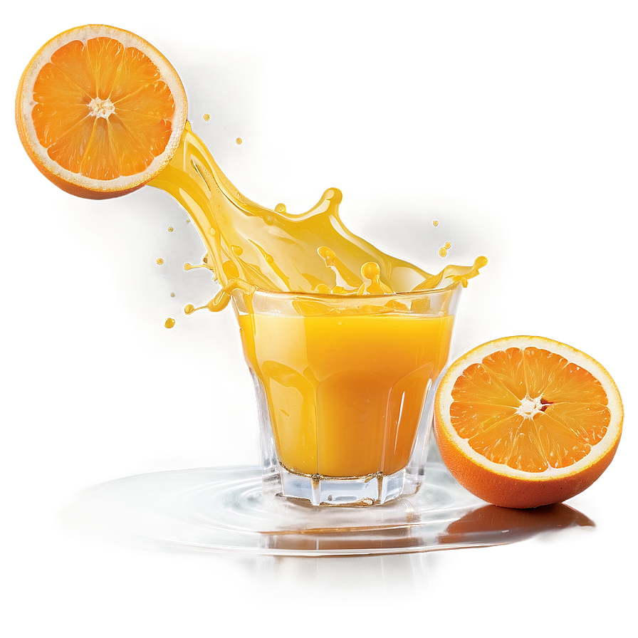 Orange Juice Splash Png Dod