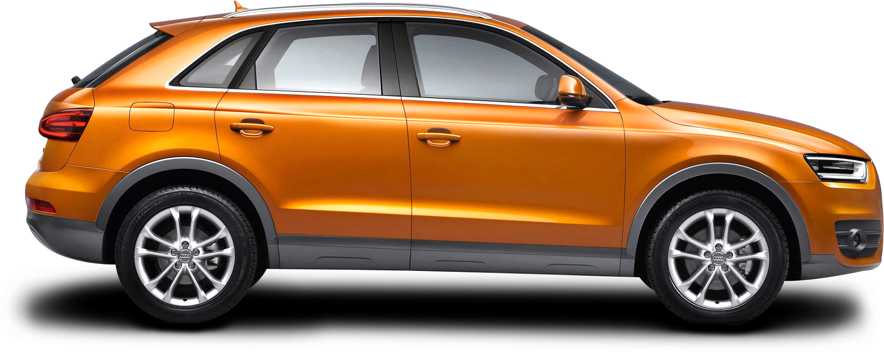 Orange S U V Car Side View H D