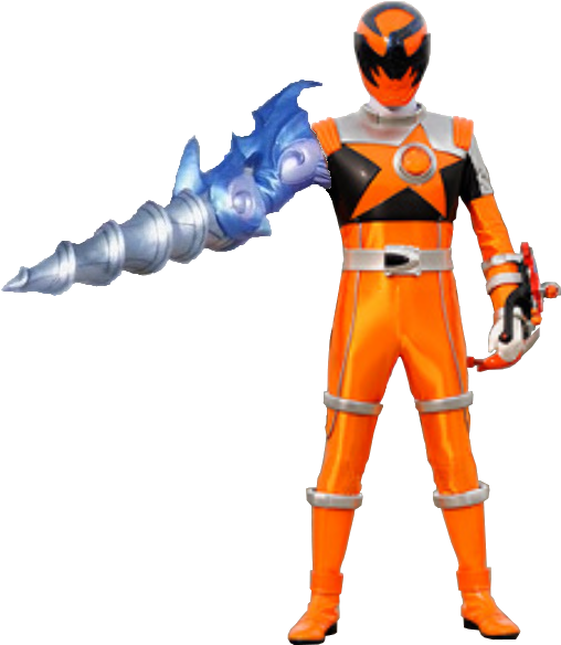 Power Rangers Fanon - Qiu Ranger Sasori Orange, HD Png Download PNG with transparent background