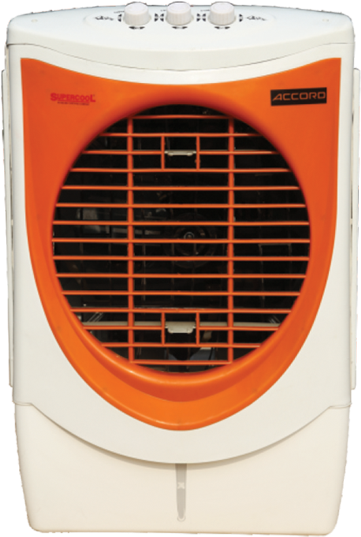 Orange White Portable Air Cooler