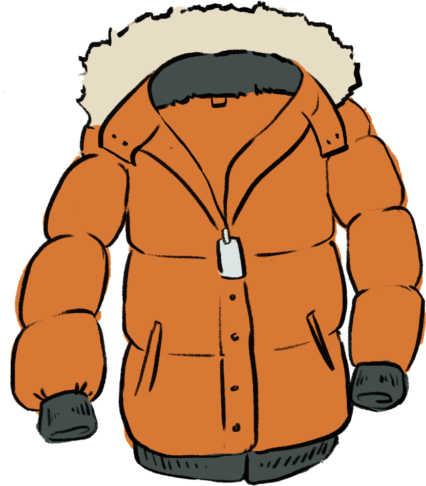 Vector Freeuse Download Winter Coat At Getdrawings - Transparent Background Winter Coat Clipart, HD Png Download PNG with transparent background