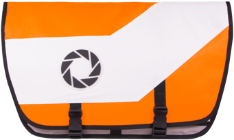 Portal Aperture Laboratories Messenger Bag - Aperture Laboratories PNG with transparent background