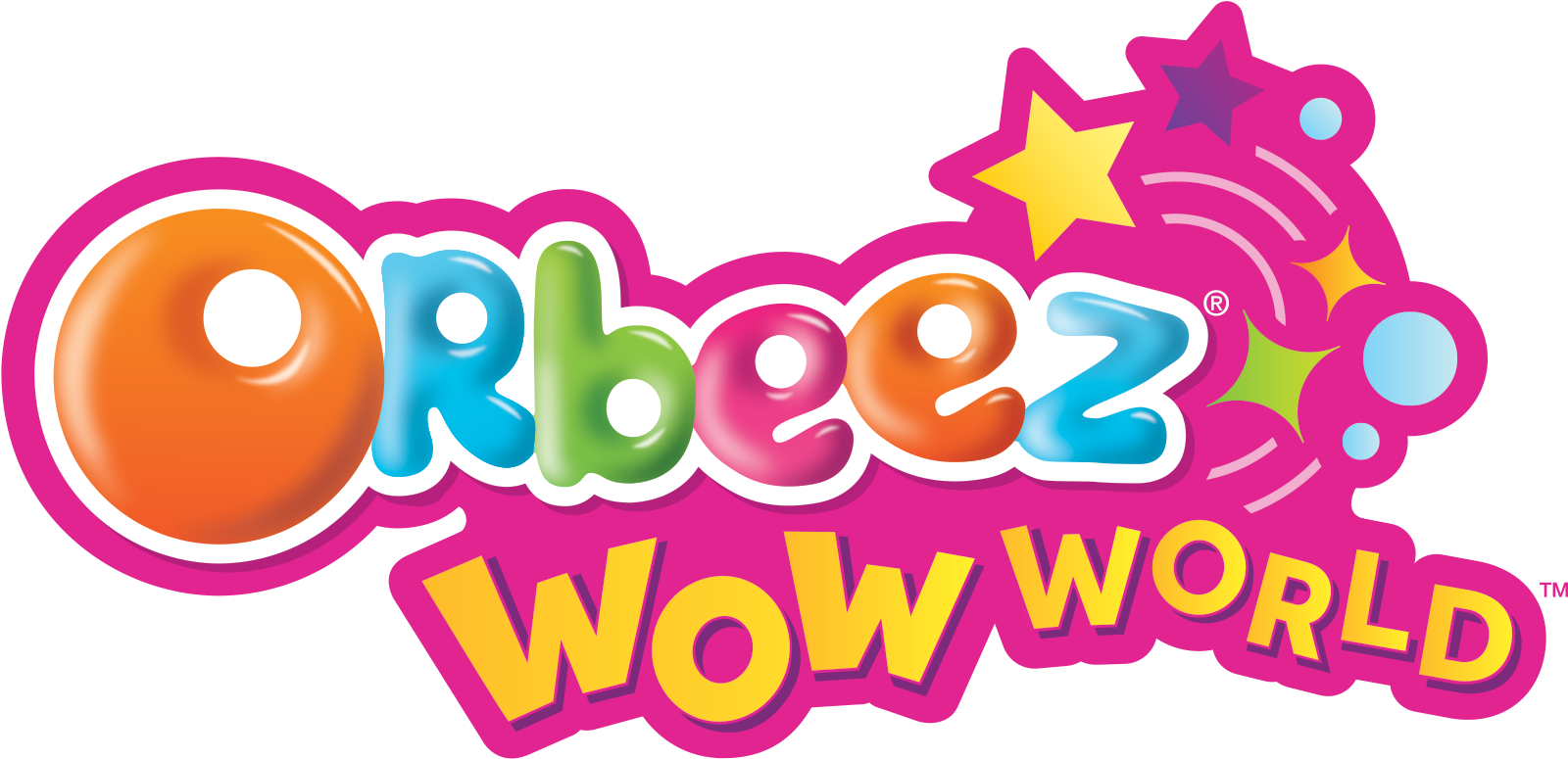 Orbeez Wow World Logo PNG with transparent background
