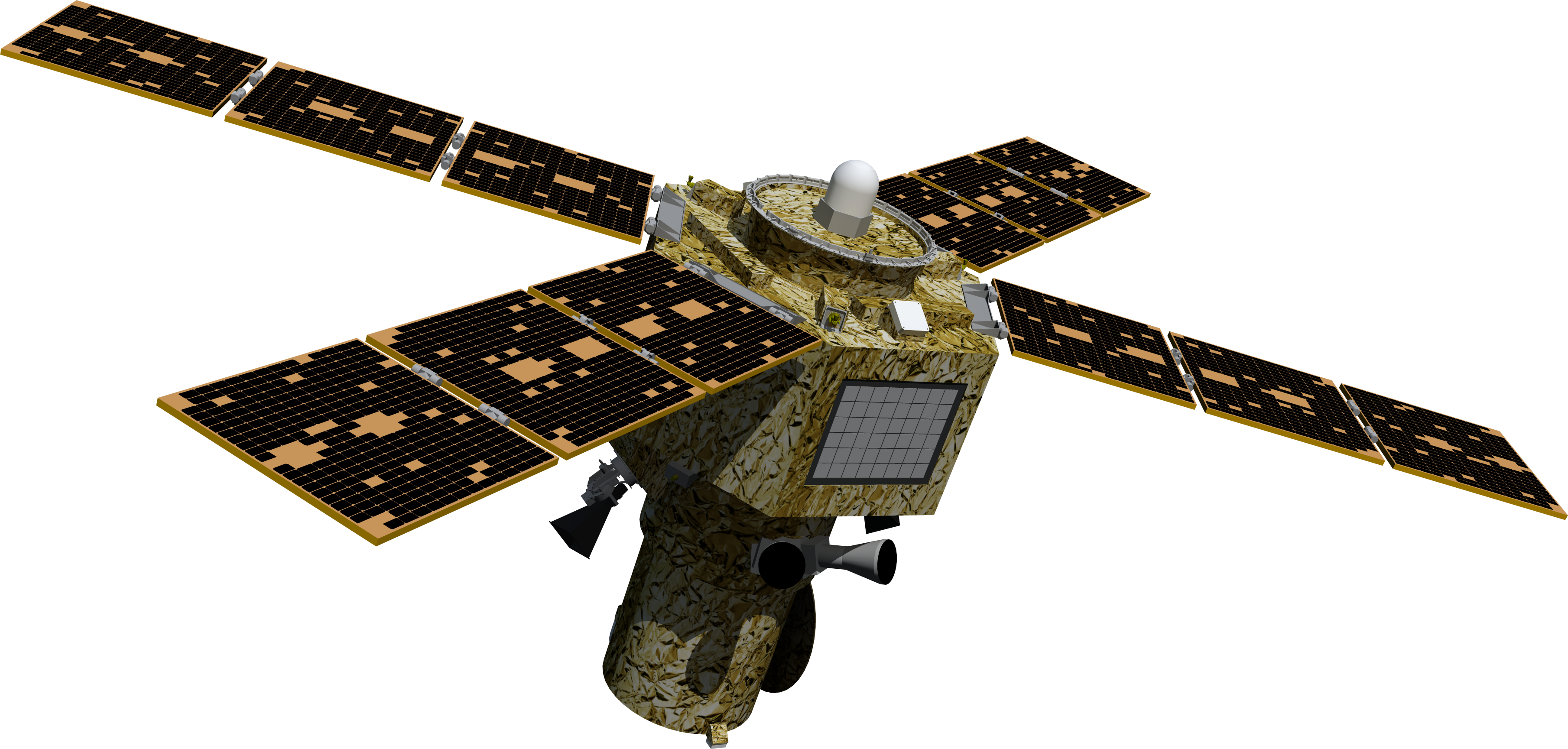 Orbiting Satellite Rendering