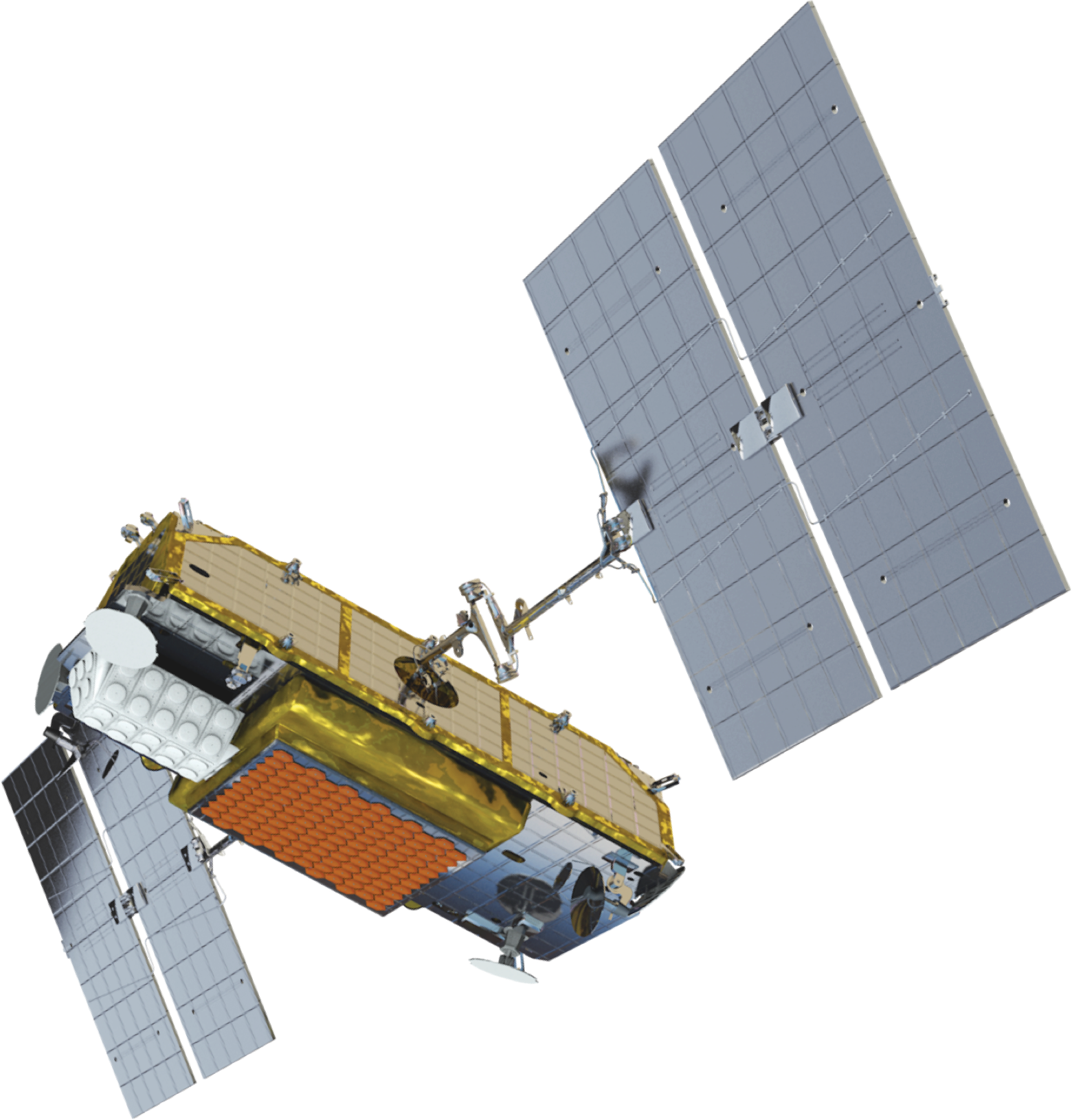 Orbiting Satellite Rendering