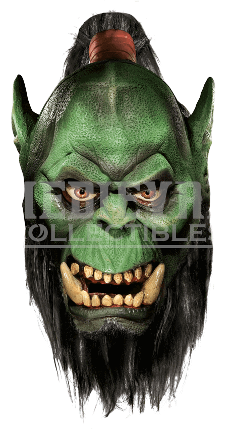 Orc Head Collectible Figurine