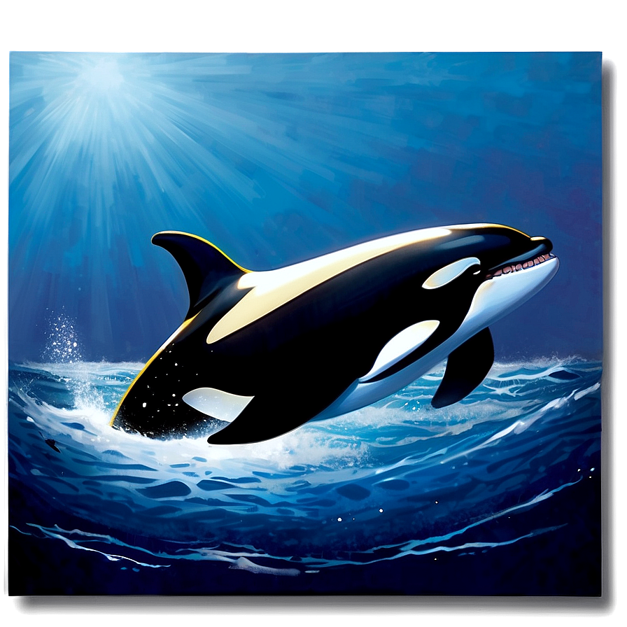 Orca In Moonlight Png 88