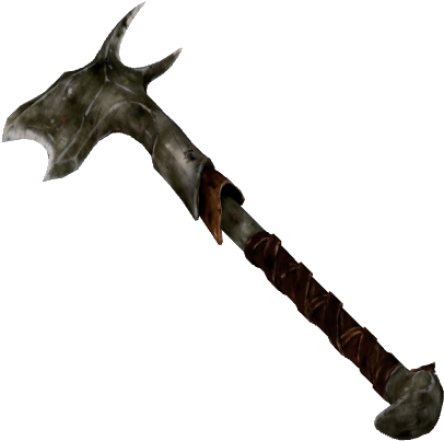 Orcish War Axe Fantasy Weapon