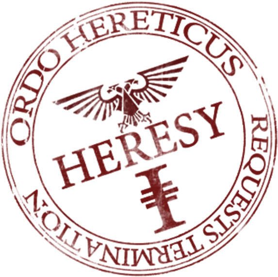 Original Heresy Stamp - Ordo Hereticus Stamp, HD Png Download PNG with transparent background