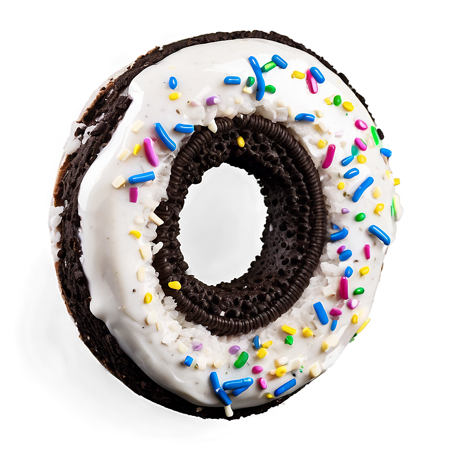 Oreo Cookie Donut Png 05232024