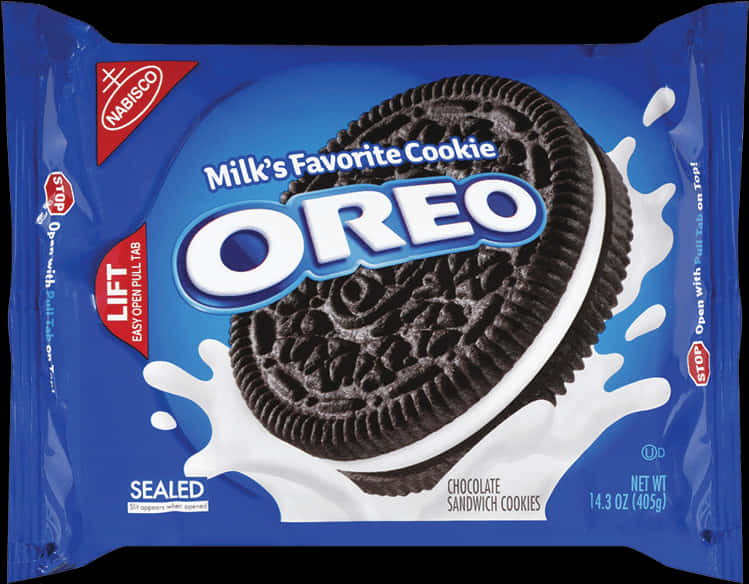 Oreo Cookie Package Blue