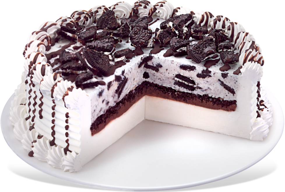 Oreo® Blizzard® Cake - Dairy Queen Ice Cream Cakes, HD Png Download PNG with transparent background