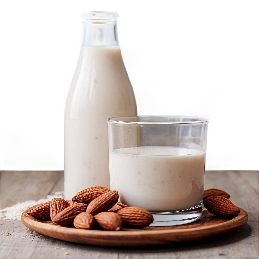 Organic Almond Milk Making Png 06272024