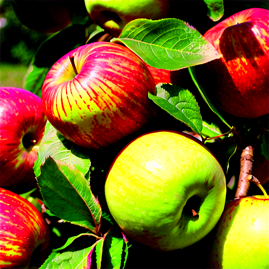 Organic Apple Orchard PNG 06252024 PNG with transparent background