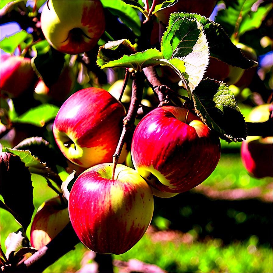 Organic Apple Orchard Png Ggq