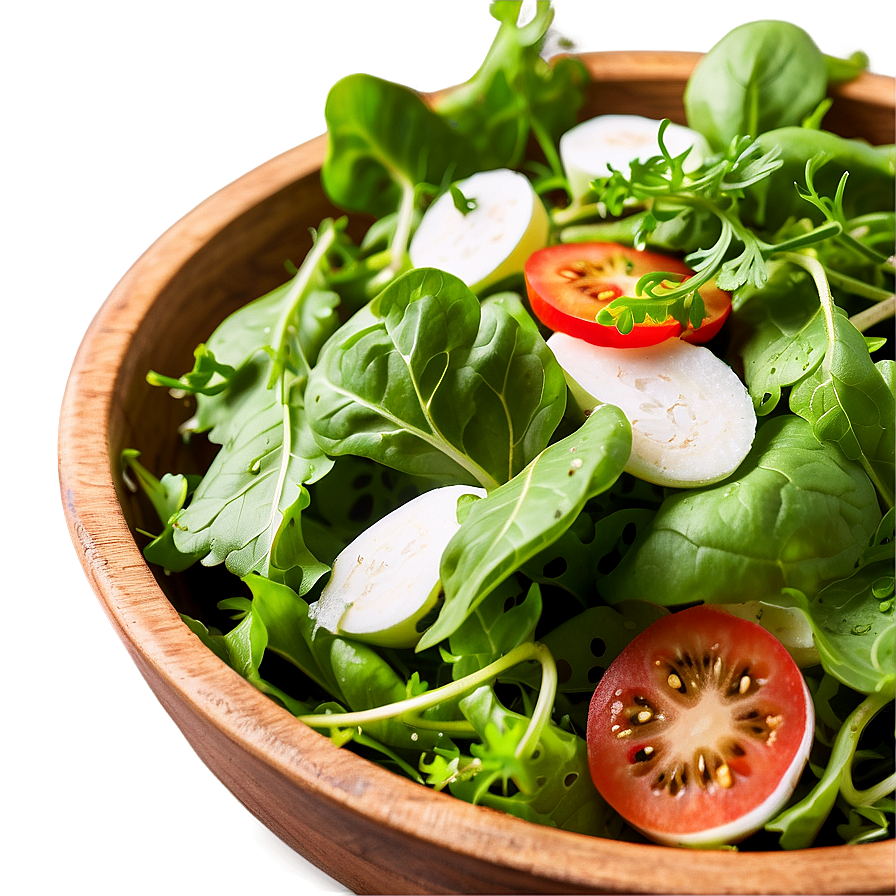 Organic Arugula Salad PNG lrk43 PNG with transparent background
