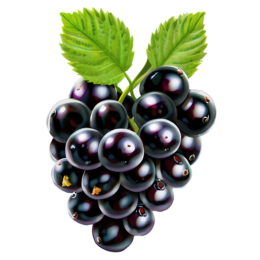 Organic Blackberry PNG sqx PNG with transparent background