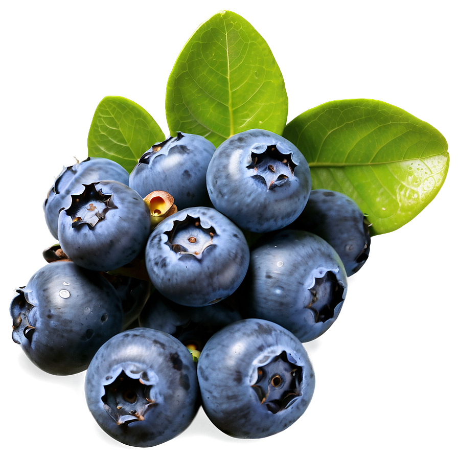 Organic Blueberry Cluster Png 05212024