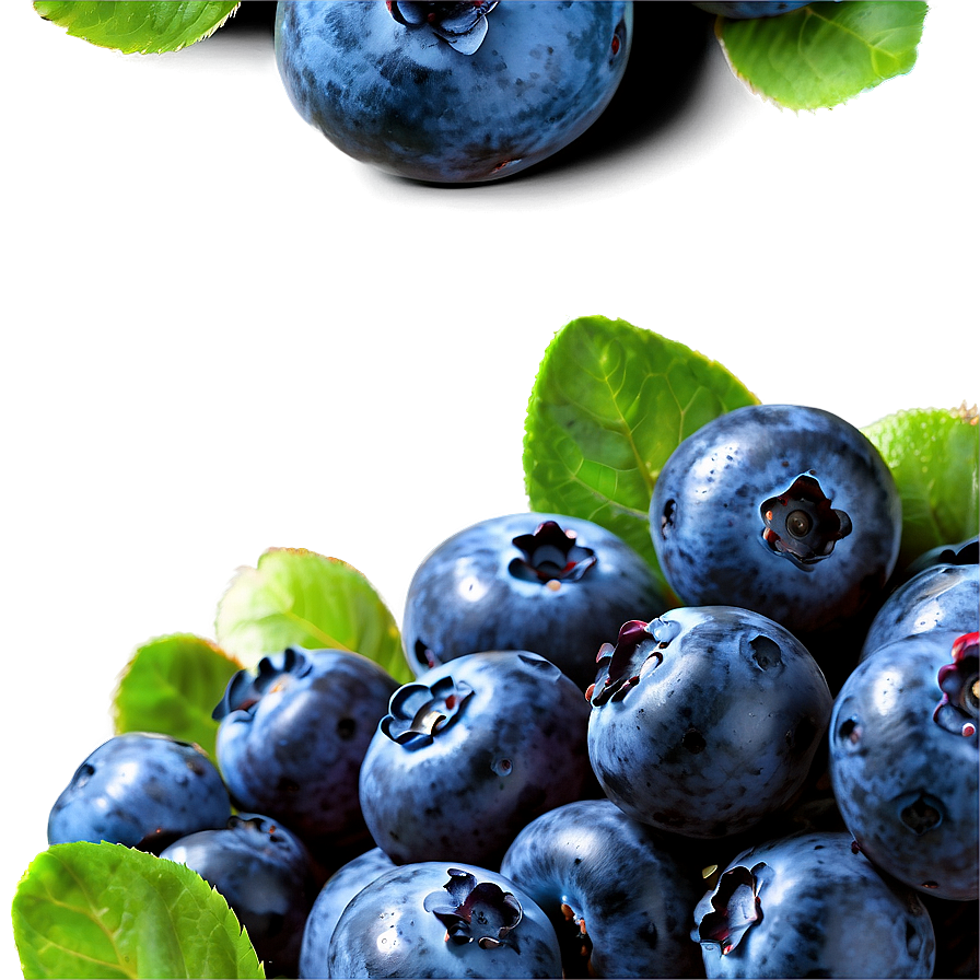 Organic Blueberry Cluster Png 05212024